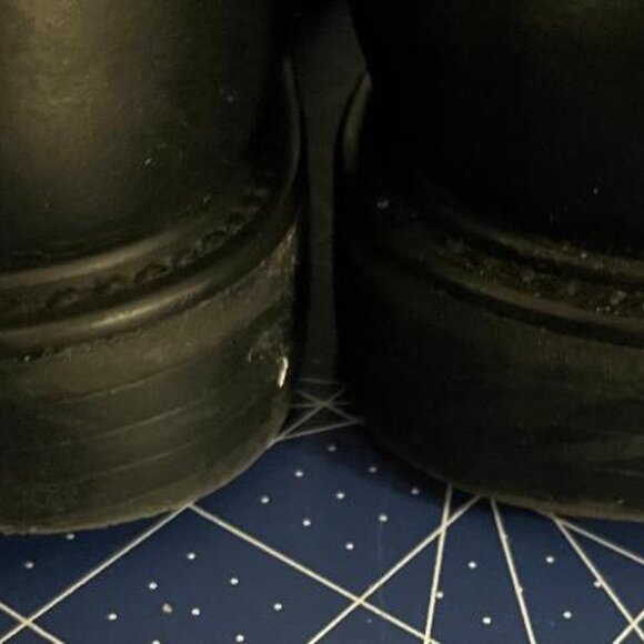 hunters bay leather collation man 7 1/2 dress shoes - Picture 6 of 6